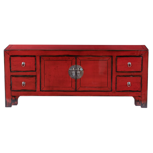 Bloomsbury Market Moats Solid Wood TV Stand for TVs up to 60" Wayfair